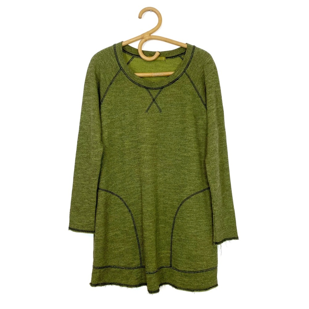 Cut-Loose | Green Sweater‎ Tunic Dress Size XS